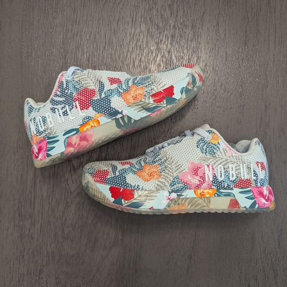 NOBULL Tropical Floral SuperFabric Trainers – Women’s Size 6 Worn Once, EUC - Picture 8 of 8